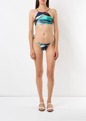 Lygia & Nanny Ilana printed bikini top