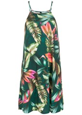 Lygia & Nanny Isis leaf-print dress