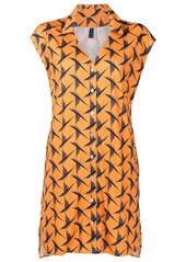 Lygia & Nanny Jamile bird-print shirt dress