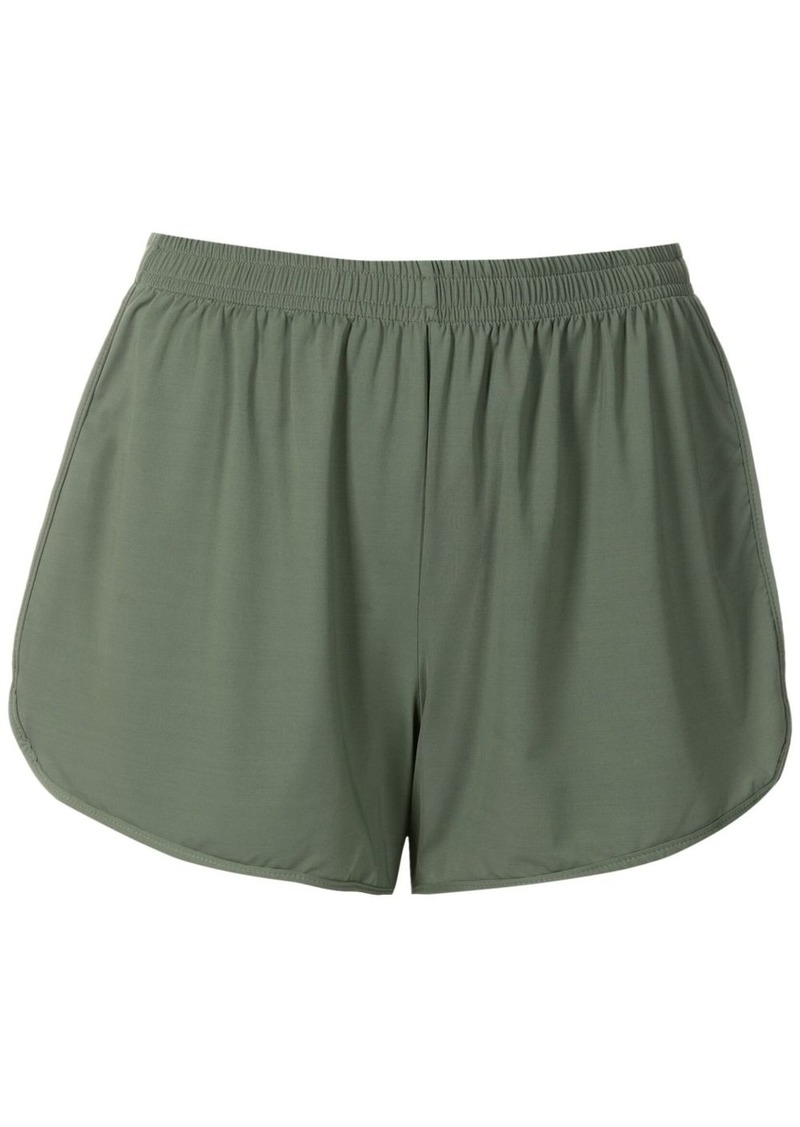 Lygia & Nanny Lee elasticated-waist mini shorts