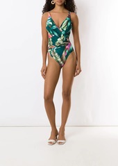 Lygia & Nanny Maisa open-back swimsuit