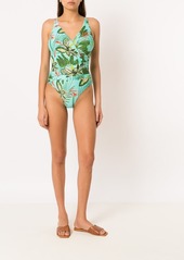 Lygia & Nanny Maisa tropical print swimsuit