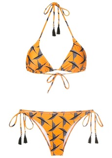 Lygia & Nanny Maya bird-print bikini set