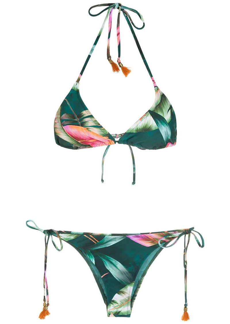 Lygia & Nanny Maya floral-print two-piece bikini