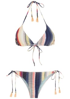 Lygia & Nanny Maya stripe-print bikini set