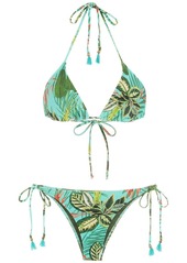Lygia & Nanny Maya tropical print bikini set