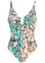 Lygia & Nanny Mirassol gemstone-print swimsuit