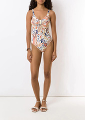 Lygia & Nanny Mirassol graphic-print swimsuit