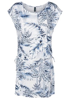 Lygia & Nanny palm-tree print beach dress