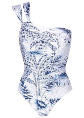 Lygia & Nanny palm-tree print swimsuit