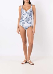 Lygia & Nanny palm-tree print swimsuit