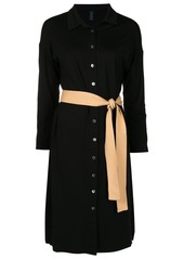 Lygia & Nanny sash-detail jersey shirt dress