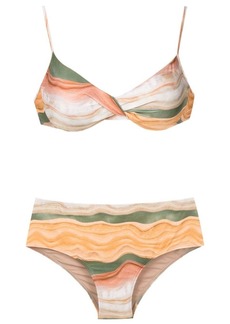Lygia & Nanny Verônica printed bikini set