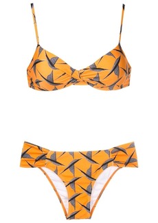 Lygia & Nanny Vitória bird-print bikini set