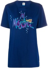 M Missoni embroidered logo T-shirt