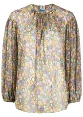 M Missoni floral-print chiffon blouse