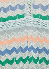 Missoni - Crochet-knit cotton-blend maxi dress - Blue - IT 38