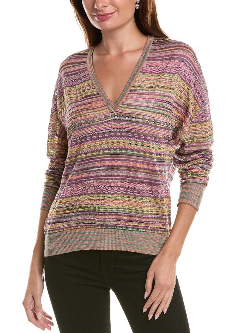 M Missoni Mohair & Alpaca-Blend Top