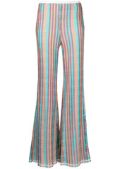 M Missoni striped wide-leg trousers