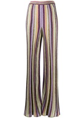 M Missoni striped wide-leg trousers