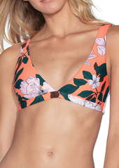Maaji Carnation Coco Reversible Triangle Bikini Top