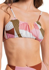 Maaji Cube Nelly Reversible Bikini Top in Pink at Nordstrom Rack