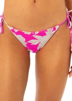 Maaji Floral Duo Sunning Reversible Side Tie Bikini Bottoms