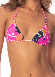 Maaji Jungle Reef Nyla Reversible Triangle Bikini Top