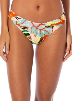 Maaji Neon Leafy Sublimity Reversible Bikini Bottoms
