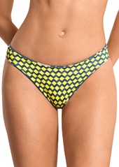 Maaji Romantica Siblimity Reversible Cheeky Bikini Bottoms in Blue at Nordstrom Rack