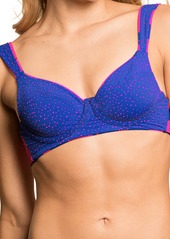 Maaji Sky Garden Bailey Reversible Bikini Top in Pink at Nordstrom Rack