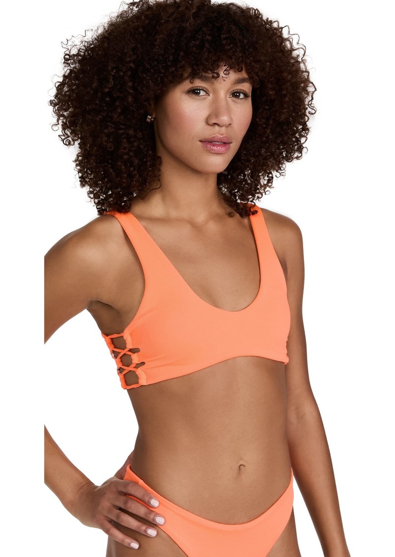 Maaji Women's Standard Sporty Bralette Top with Removable Soft Cups  XL