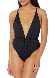 Maaji womens V - Plunge Without Soft Cups One Piece Swimsuit   US