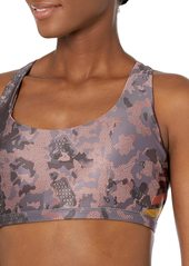 Maaji Women's Vibrant Printed Medium Impact Sports Bra with Removable Cups fig