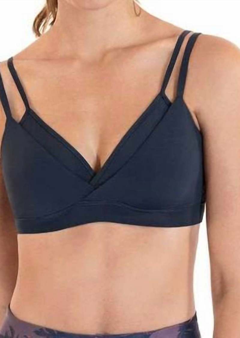 Maaji Vivacity Depth Low Impact Sports Bra In Azul