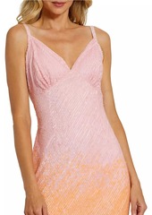 Mac Duggal Cami Sequin Trumpet Gown