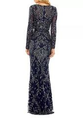 Mac Duggal Embellished Column Gown