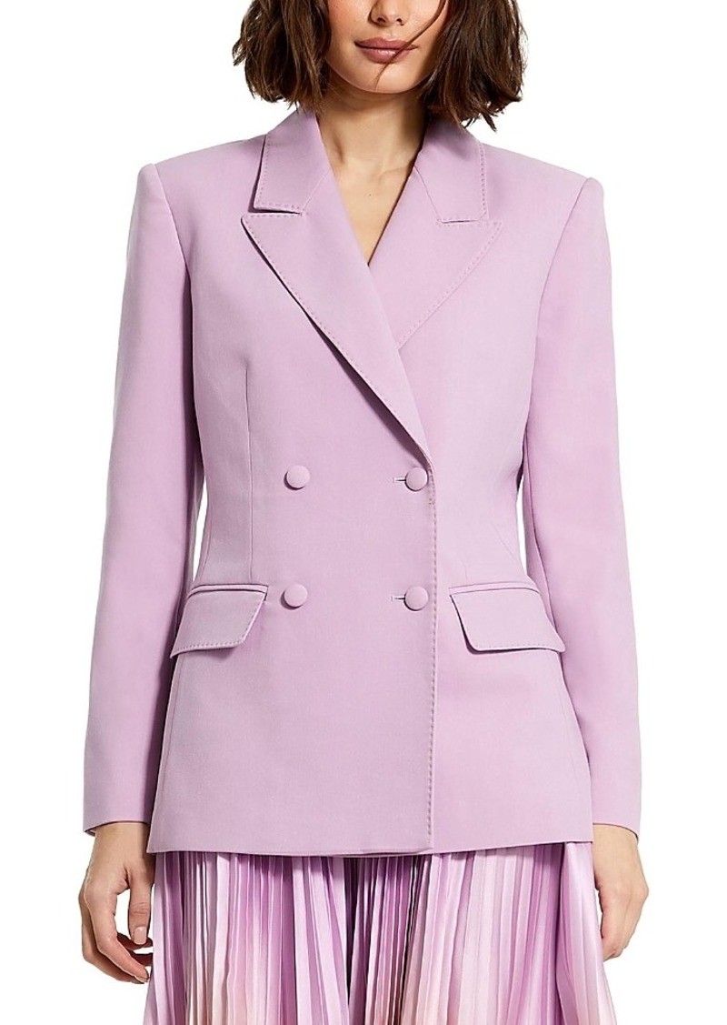 Mac Duggal Classic Crepe Double Breasted Blazer