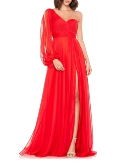 Mac Duggal One Shoulder Gown