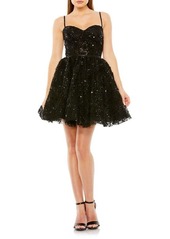 Mac Duggal Sequin Beaded Cocktail Minidress