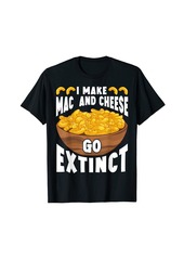 Mac and Cheese Inspired Macaroni Lover Related Cheese Eater T-Shirt