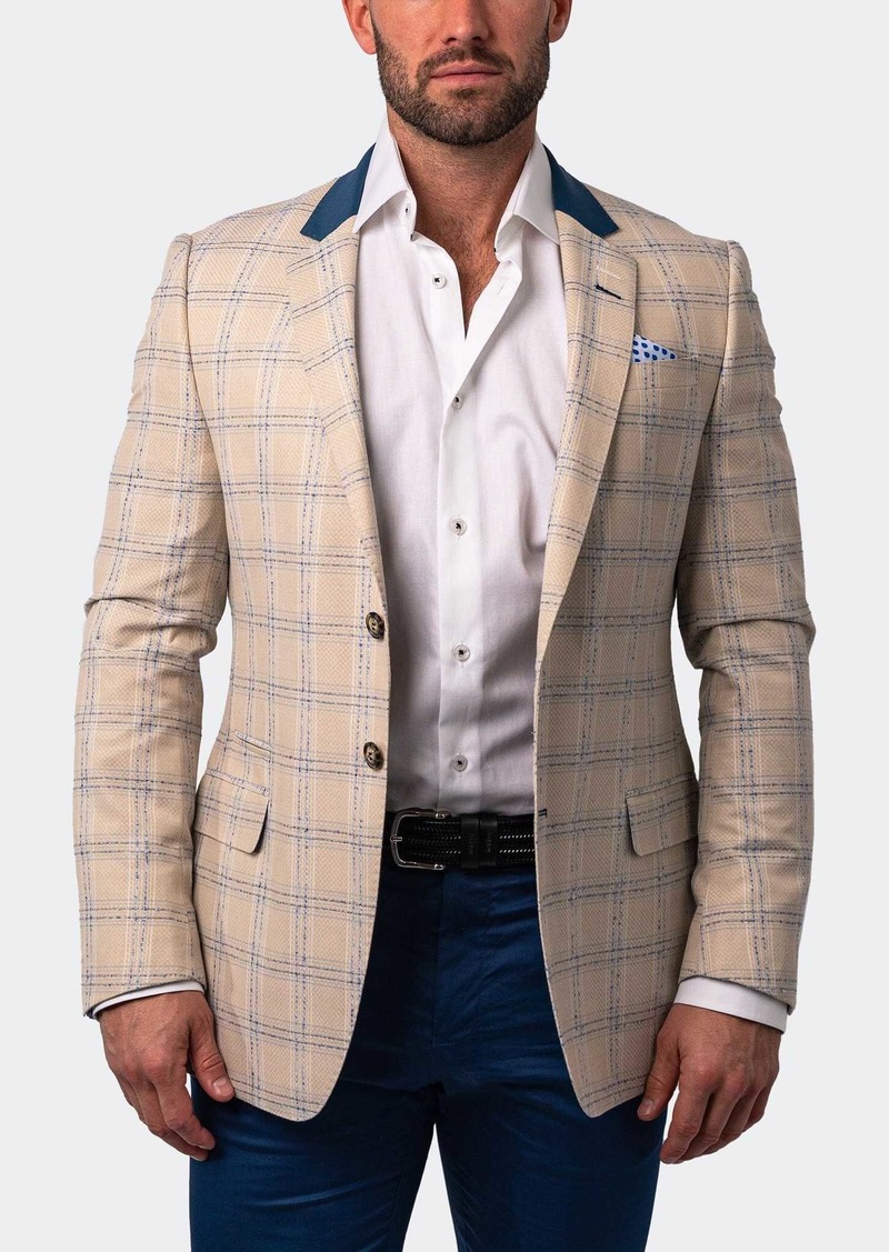 Maceoo Blazer Socrate Evo CrackedLines Brown