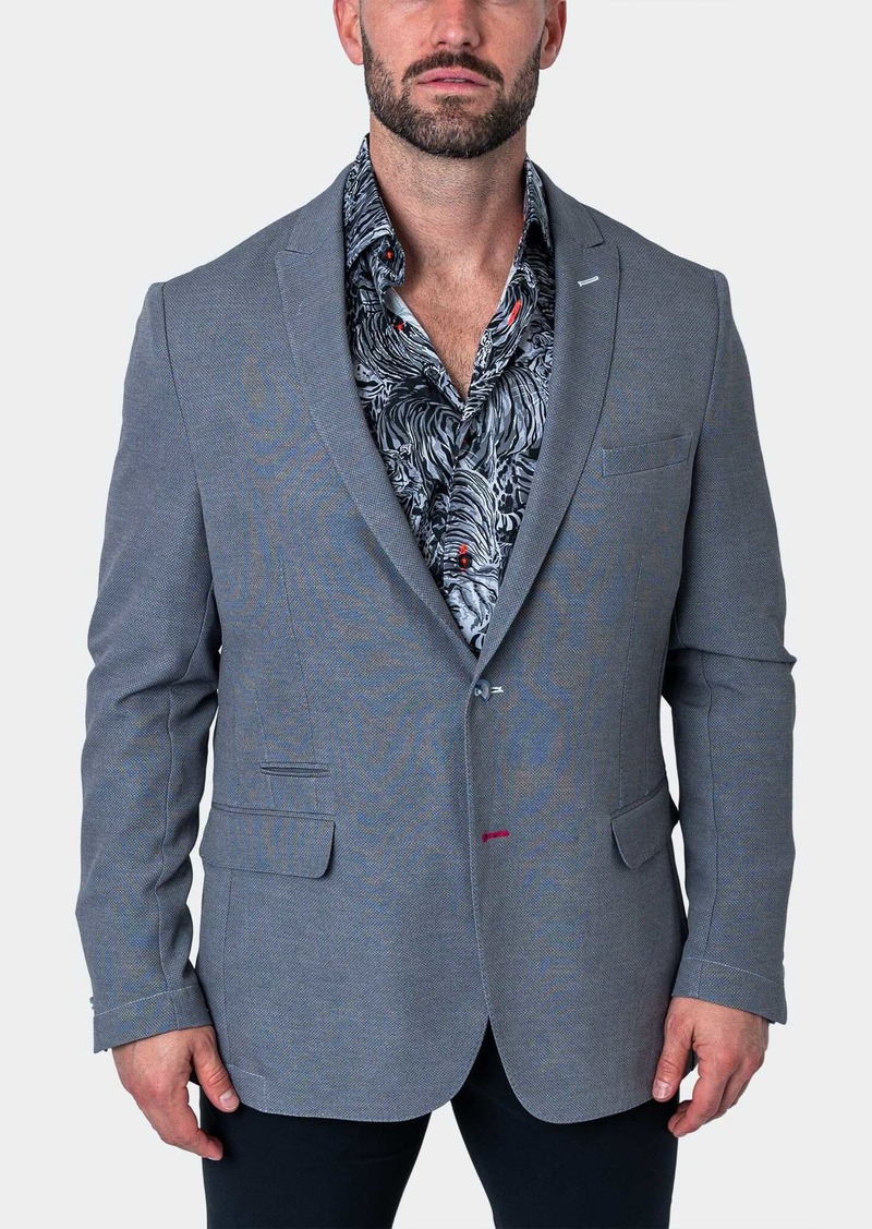 Maceoo Blazer Unconstructed LineGrey Grey