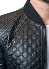 Maceoo Leather Croco Jacket