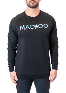Maceoo Camo Logo Cotton Blend Sweater