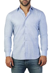 Maceoo Fibonacci Regular Fit Cotton Button-Up Shirt
