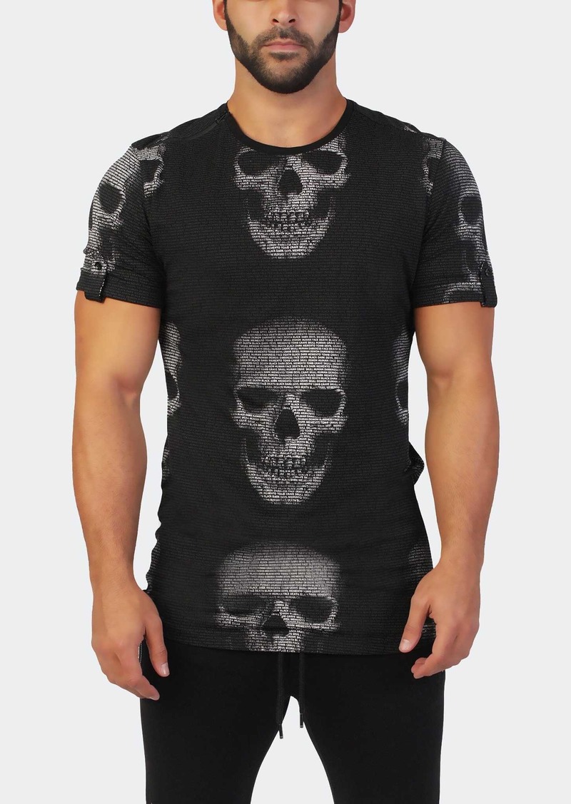 Maceoo TeeHLZip Skull Black