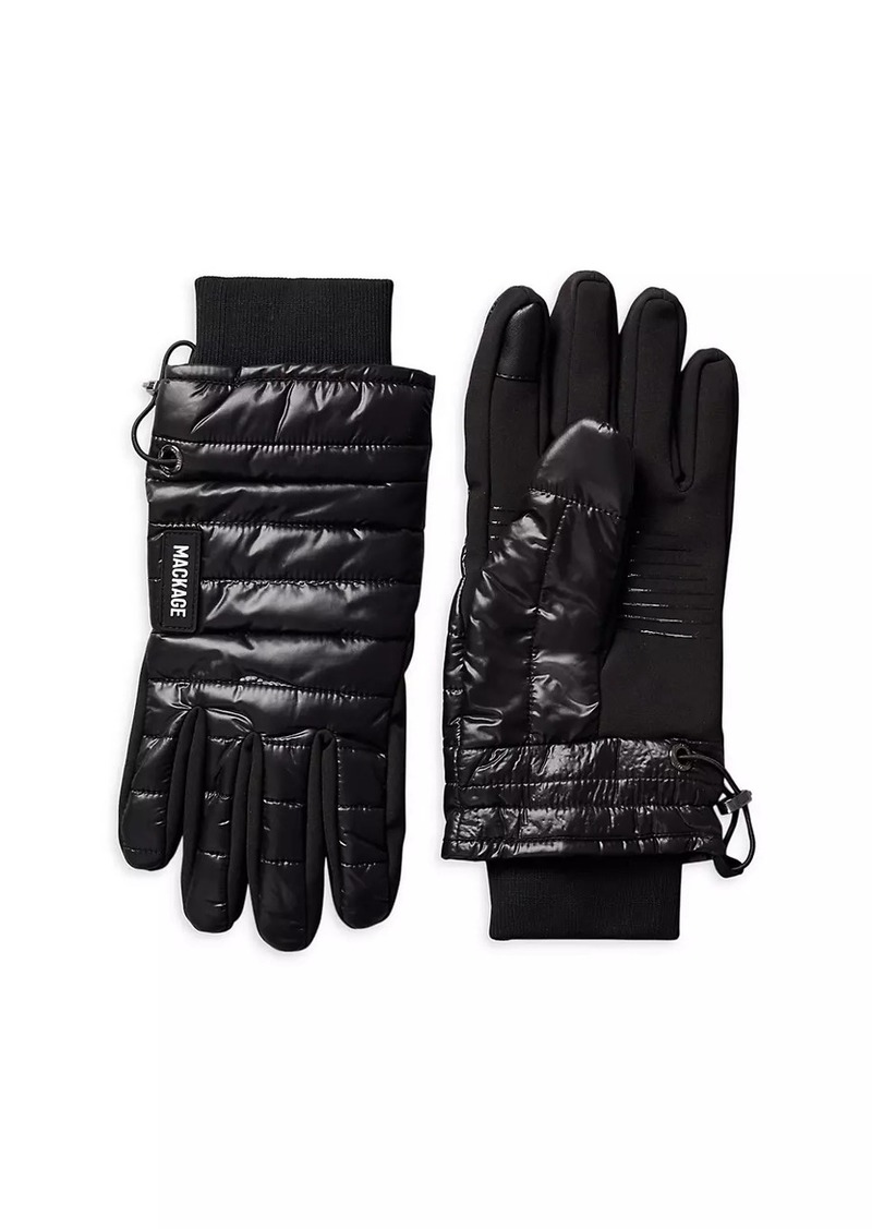 Mackage Alfie Quilted Nylon Gloves