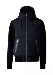 Mackage Andrew Hooded Mixed-Media Down Coat