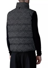 Mackage Fisher Chevron & Houndstooth Down Vest